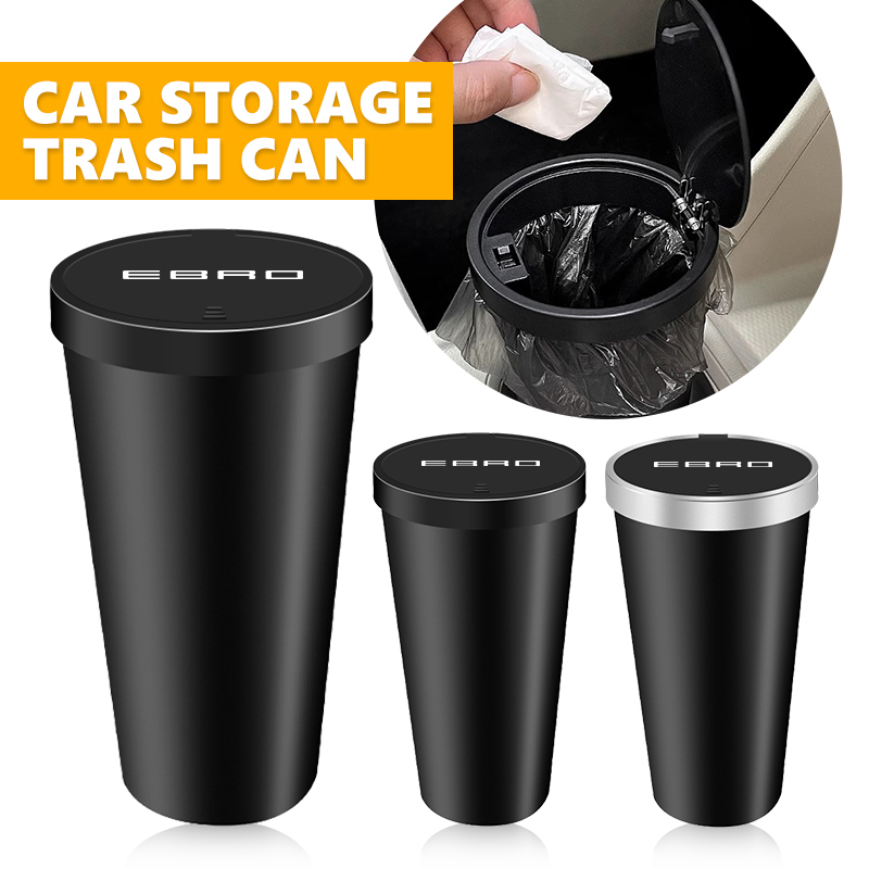 Waterproof Car Trash Can With Lid - Mini poubelle de voiture étanche avec