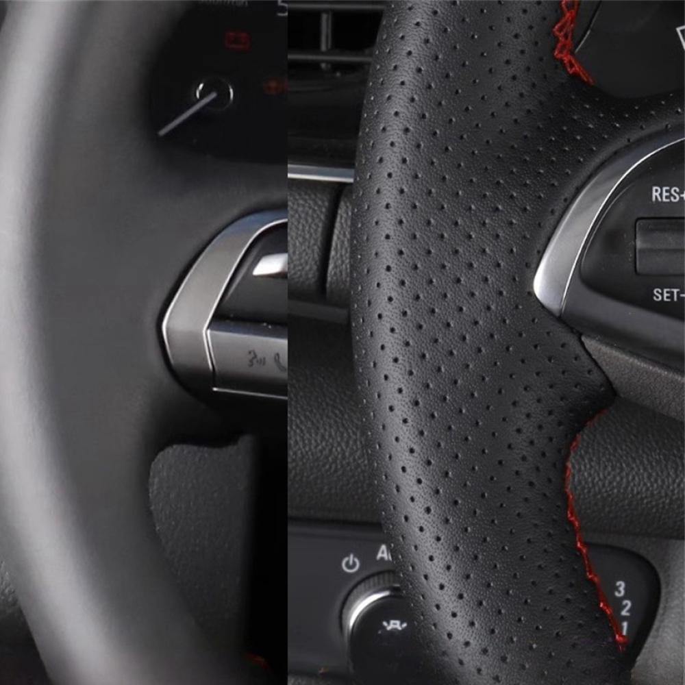Housse de volant de voiture an - Car Steering Wheel Cover Anti Slip Breathable avis et prix