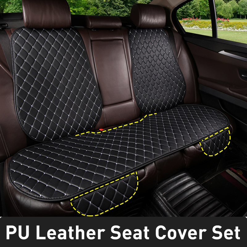 Housses de siège de voiture en - Leather Car Seat Covers Full Set Universal avis et prix