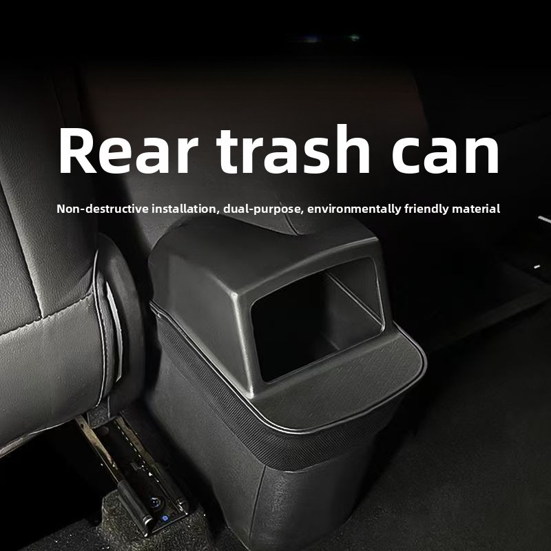 Boîte de rangement arrière en  - Waterproof Car Trash Can With Lid avis et prix