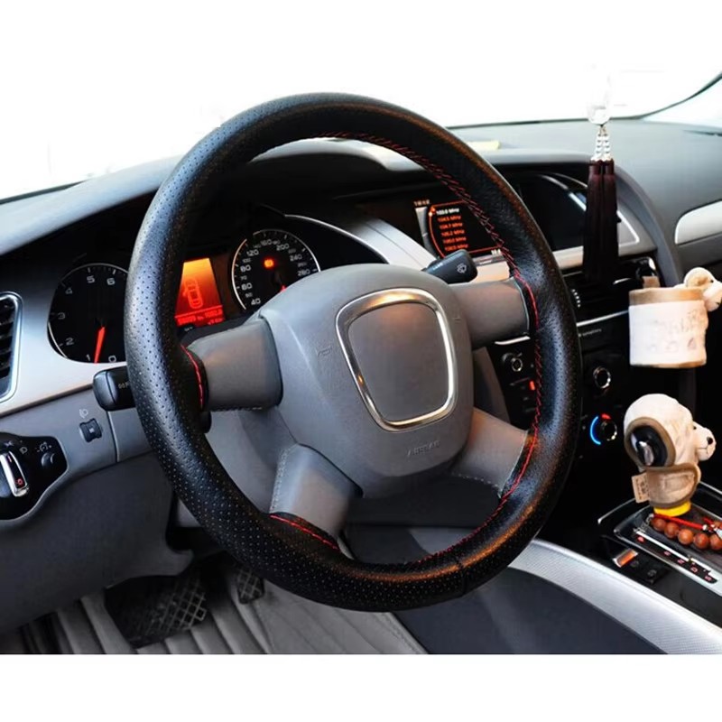 Nouveau 36 38 40 cm couverture - Car Steering Wheel Cover Anti Slip Breathable avis et prix